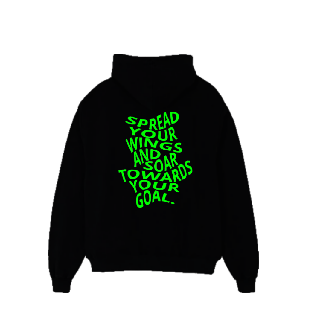 spread your wings hoodie