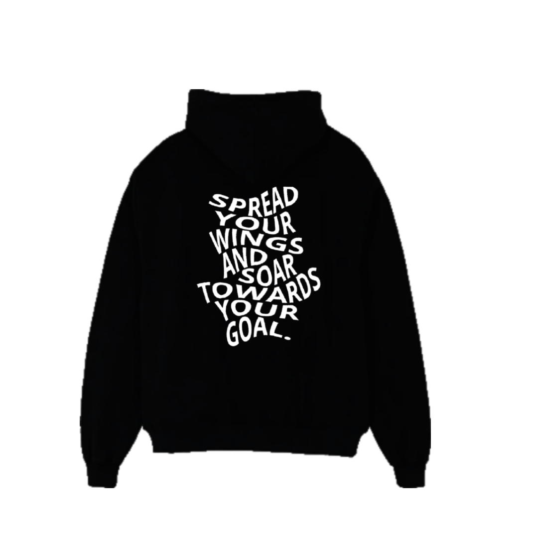 spread your wings hoodie