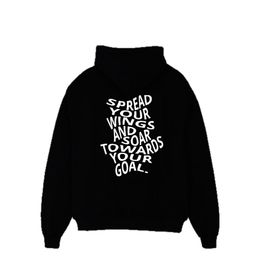 spread your wings hoodie